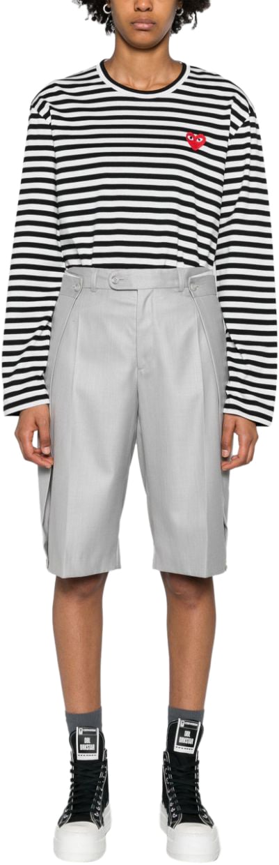 Comme des Garçons T-Shirts And Polos Black Zwart