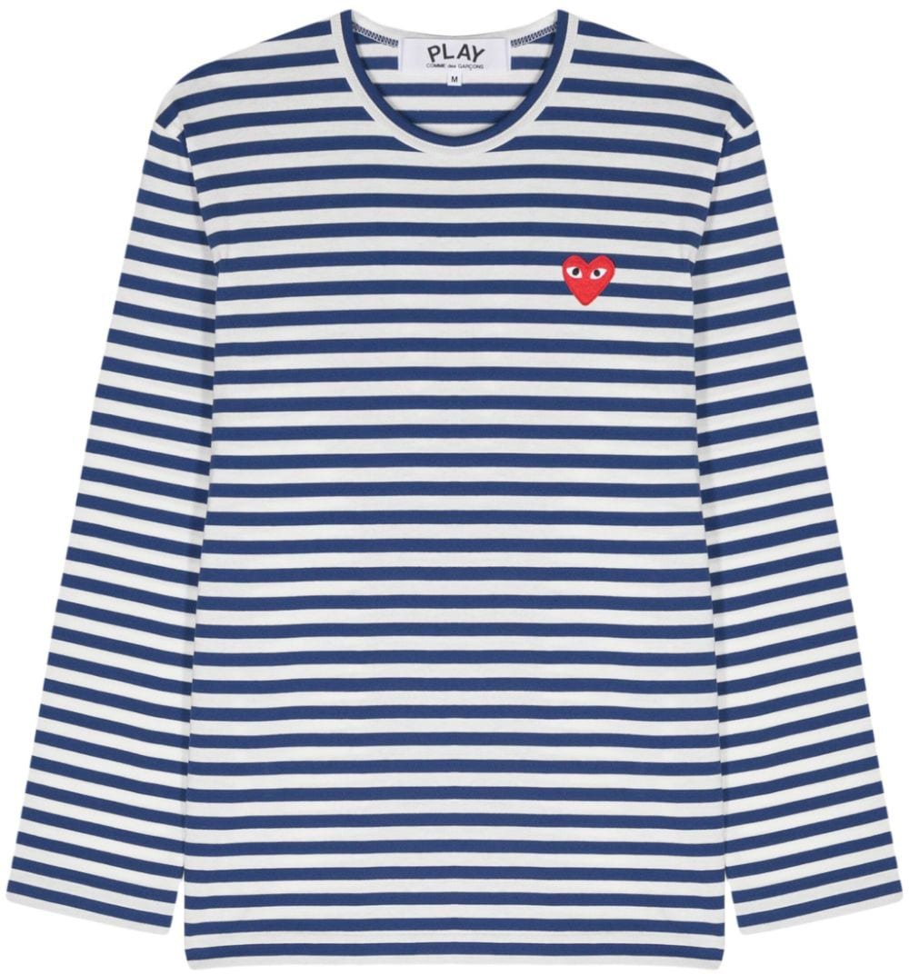 Comme des Garçons T-Shirts And Polos Blue Blauw