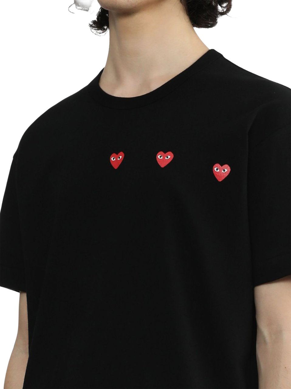 Comme des Garçons T-Shirts And Polos Black Zwart
