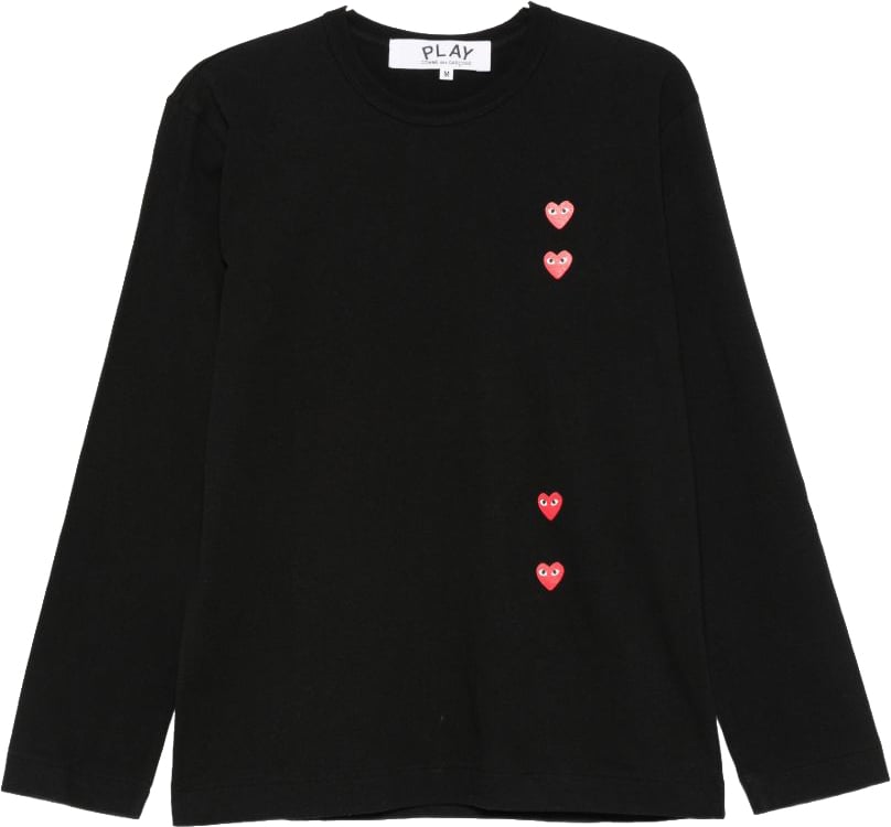 Comme des Garçons T-Shirts And Polos Black Zwart