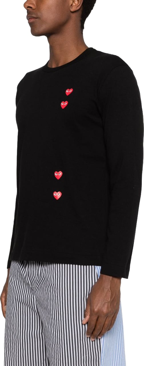 Comme des Garçons T-Shirts And Polos Black Zwart
