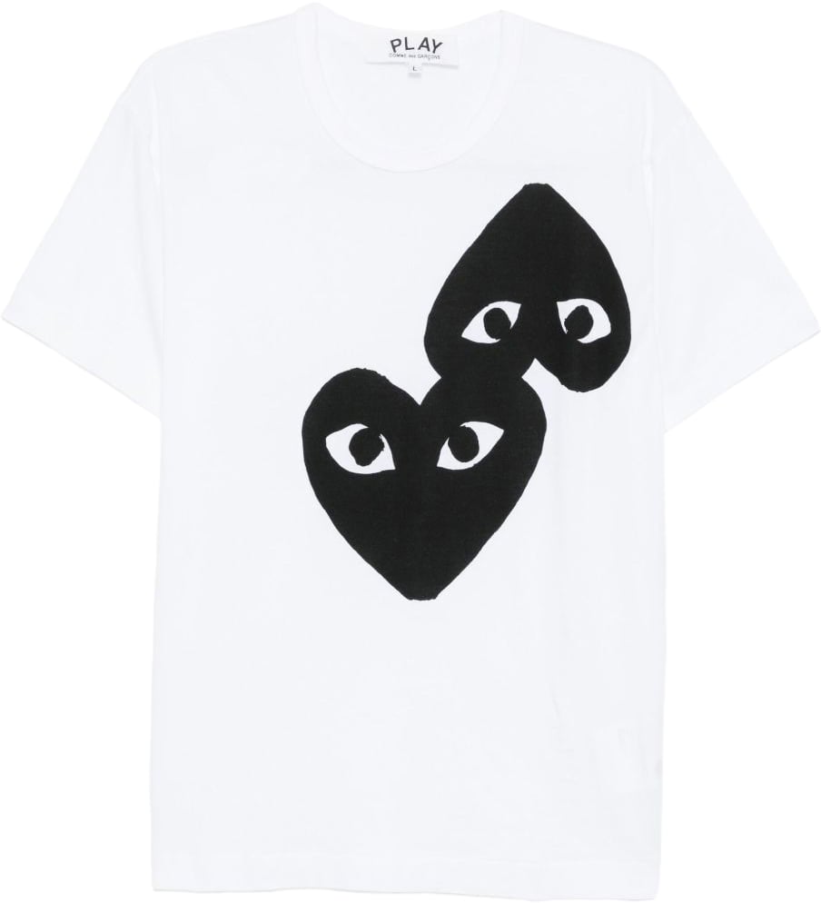 Comme des Garçons T-Shirts And Polos White Wit