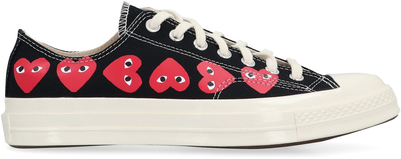 Comme des Garçons Converse x Comme des Garçons PLAY - Chuck 70 Low-top sneakers Zwart