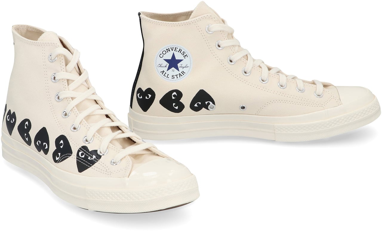 Comme des Garçons Converse x Comme des Garçons PLAY - Chuck 70 High-top sneakers Neutraal