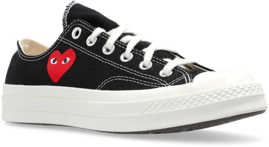 Comme des Garçons Comme Des Garçons Play X Converse Chuck 70 Ox Sneakers Zwart