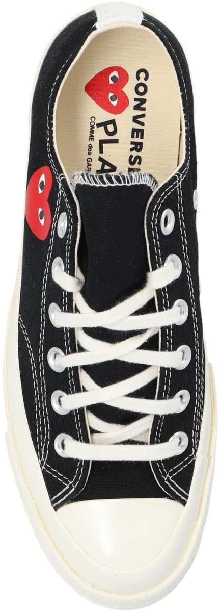 Comme des Garçons Comme Des Garçons Play X Converse Chuck 70 Ox Sneakers Zwart