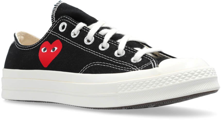 Comme des Garçons Comme Des Garçons Play X Converse Chuck 70 Ox Sneakers Zwart