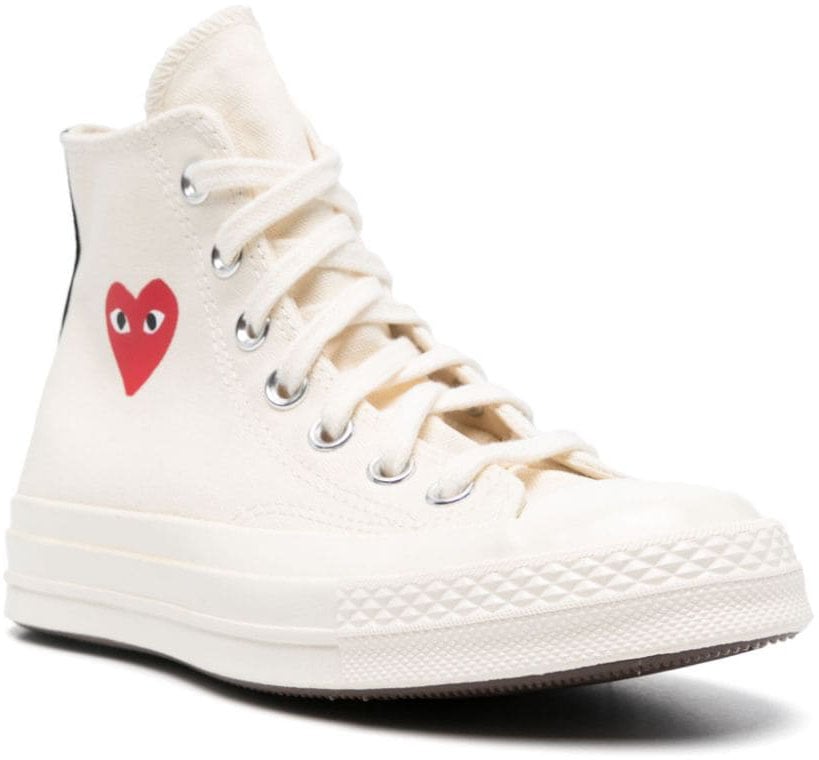 Comme des Garçons Sneakers Beige Wit