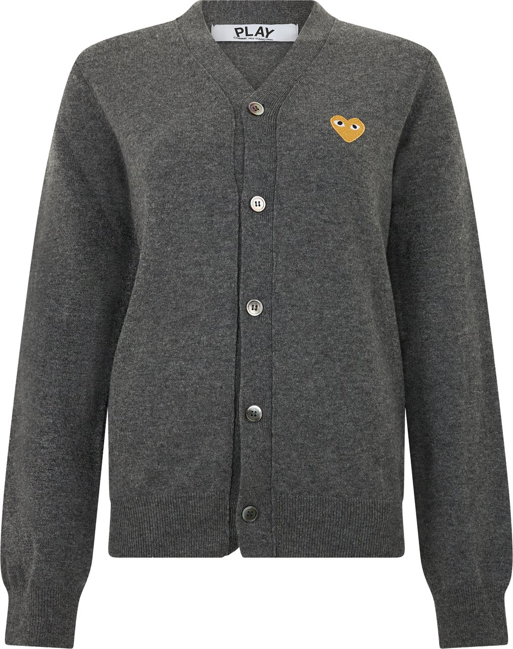 Comme des Garçons Cardigan in wool Grijs