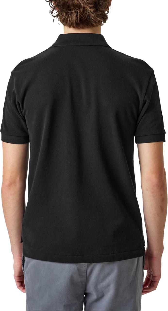 Comme des Garçons Heart Invader Logo Polo Shirt Zwart