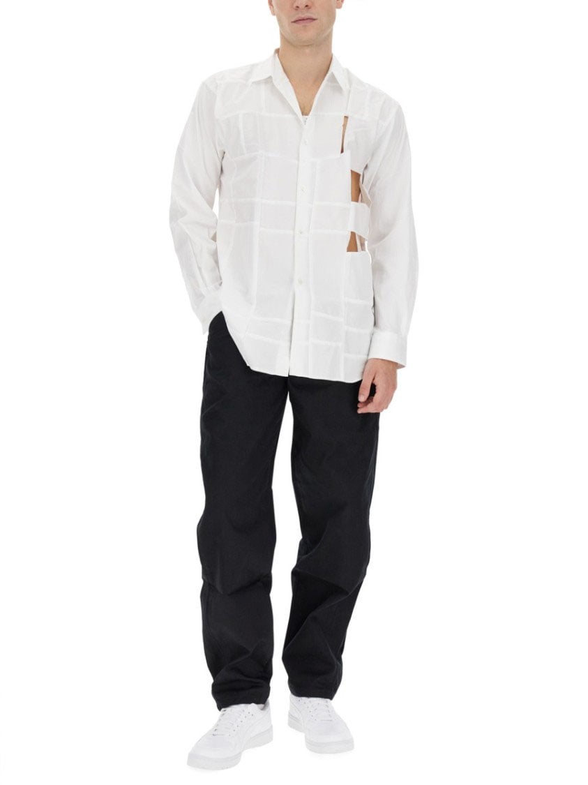 Comme des Garçons Cut Out Shirt Wit