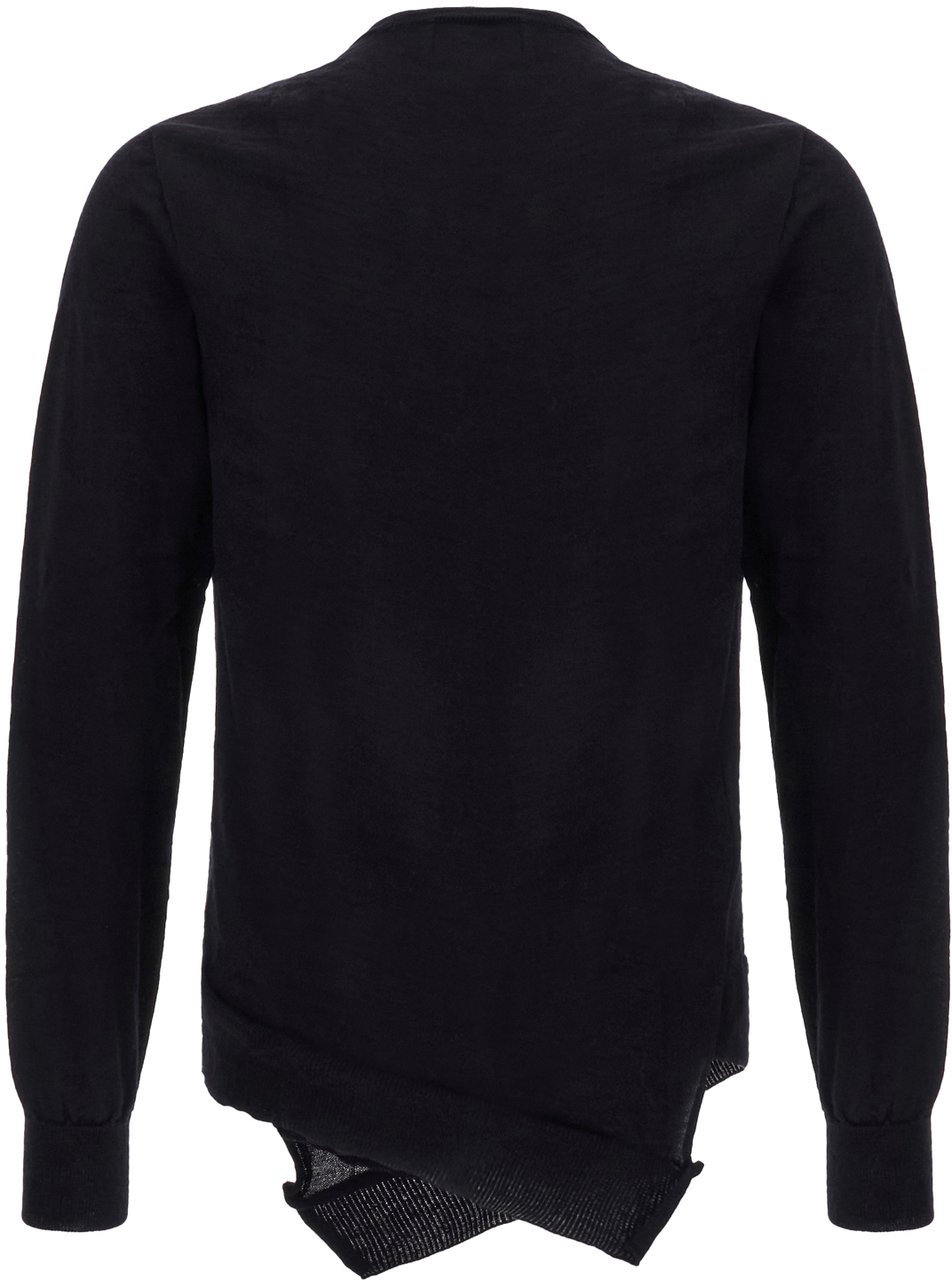 Comme des Garçons Comme des Garcons Black wool sweater Zwart