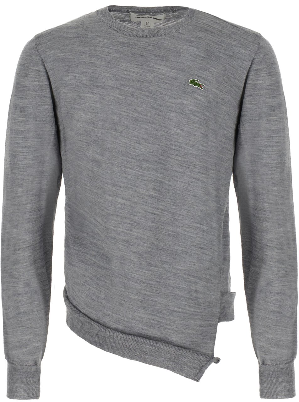 Comme des Garçons Comme des Garcons Grey wool sweater Grijs