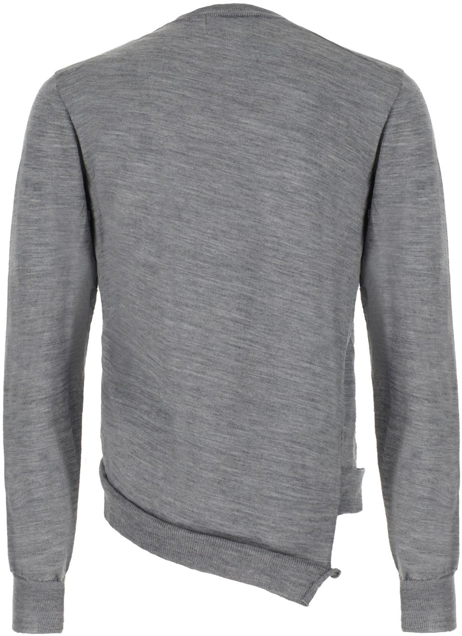 Comme des Garçons Comme des Garcons Grey wool sweater Grijs