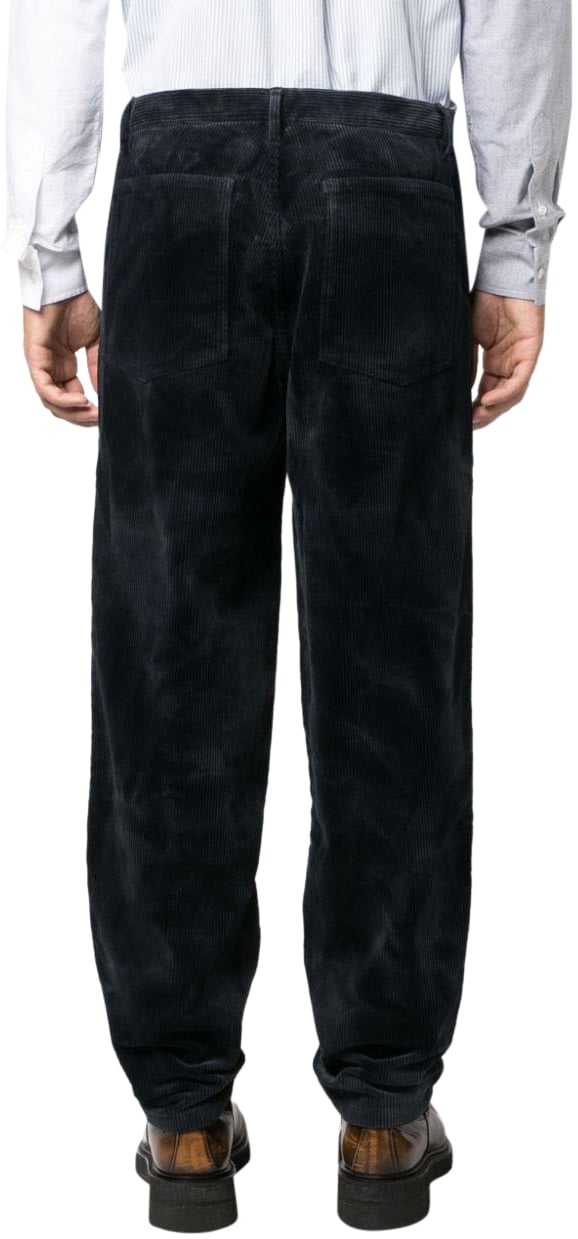 Comme des Garçons Trousers Blue Blauw