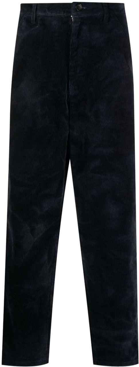 Comme des Garçons Trousers Blue Blauw