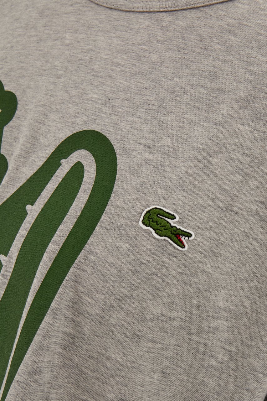 Comme des Garçons Comme des Garcons Melange grey cotton oversize t-shirt Grijs