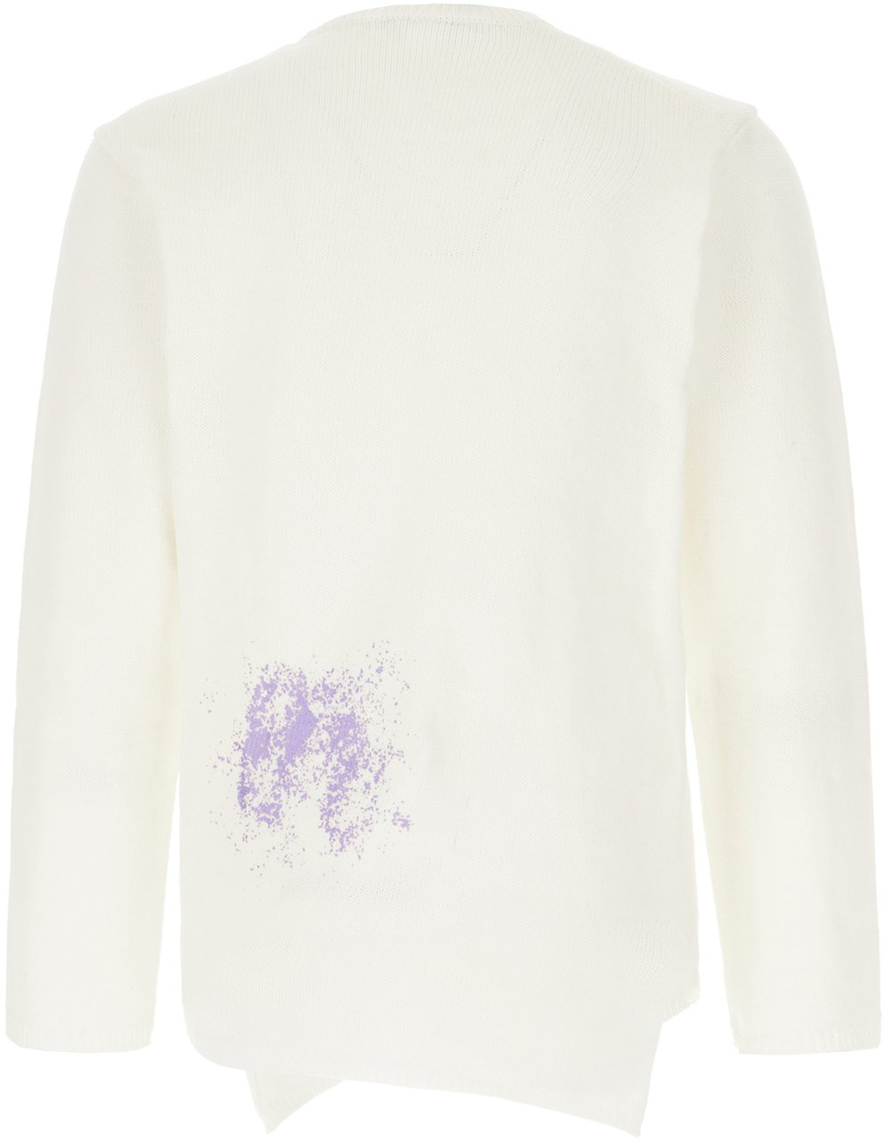 Comme des Garçons Comme des Garcons White polyester sweater Wit