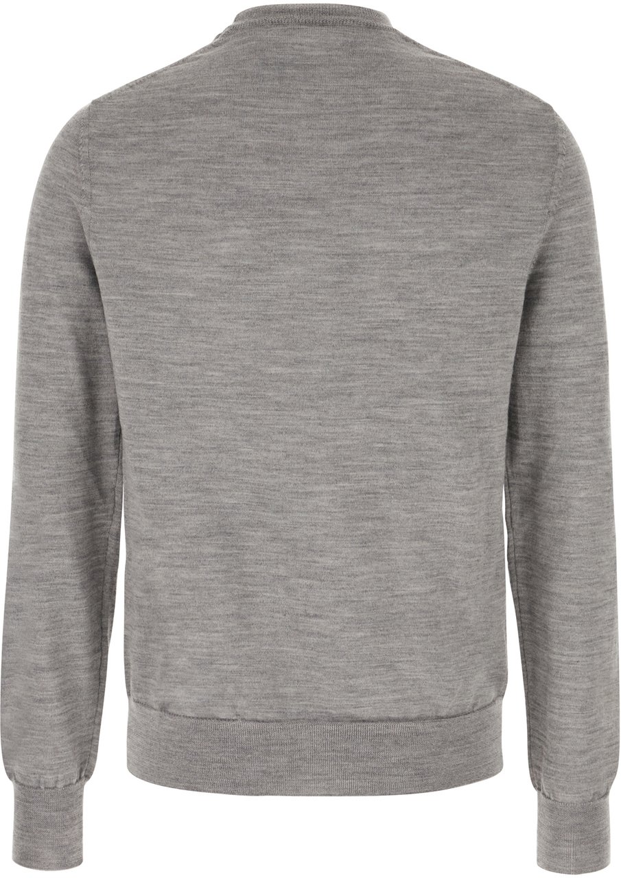 Comme des Garçons Comme des Garcons Melange grey wool sweater Grijs