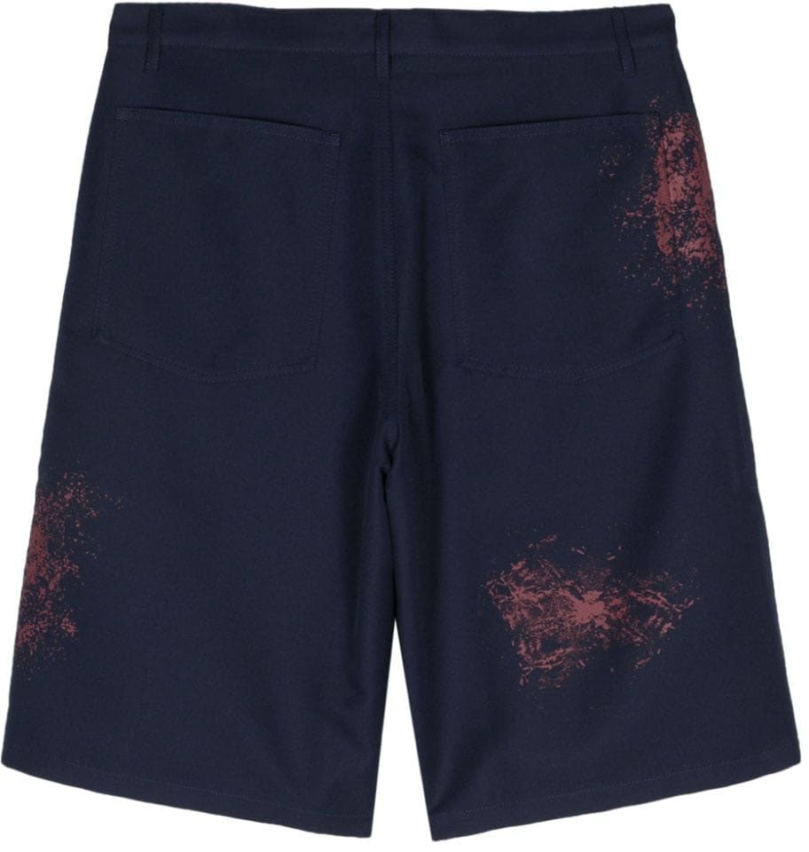 Comme des Garçons Trousers Blue Blauw