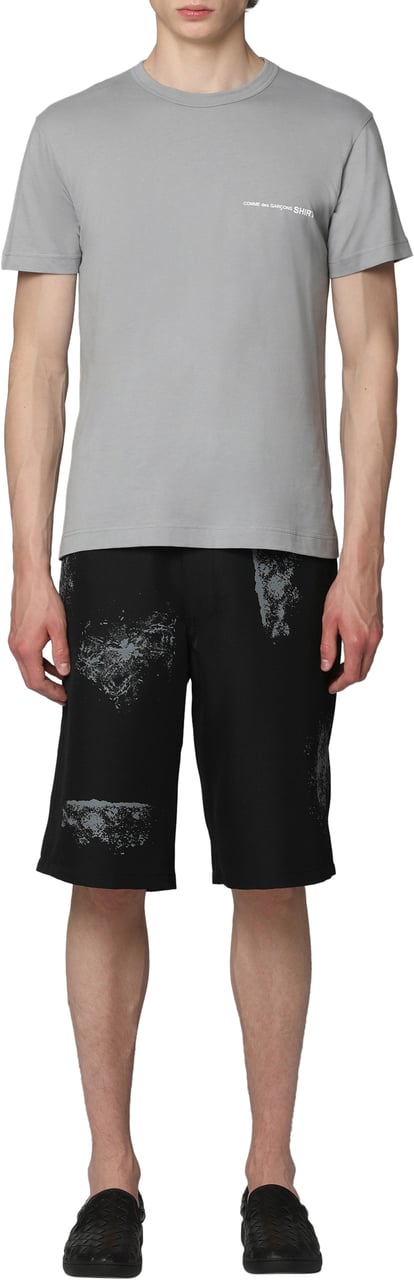 Comme des Garçons Techno fabric bermuda-shorts Zwart