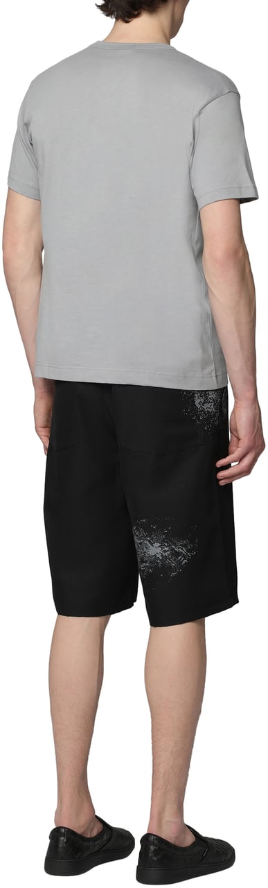Comme des Garçons Techno fabric bermuda-shorts Zwart