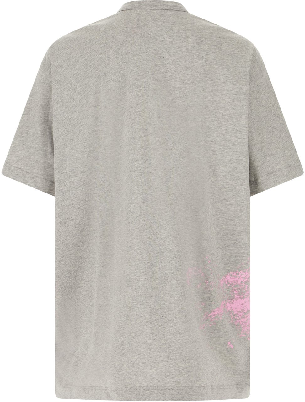 Comme des Garçons Comme des Garcons Melange grey cotton oversize t-shirt Grijs
