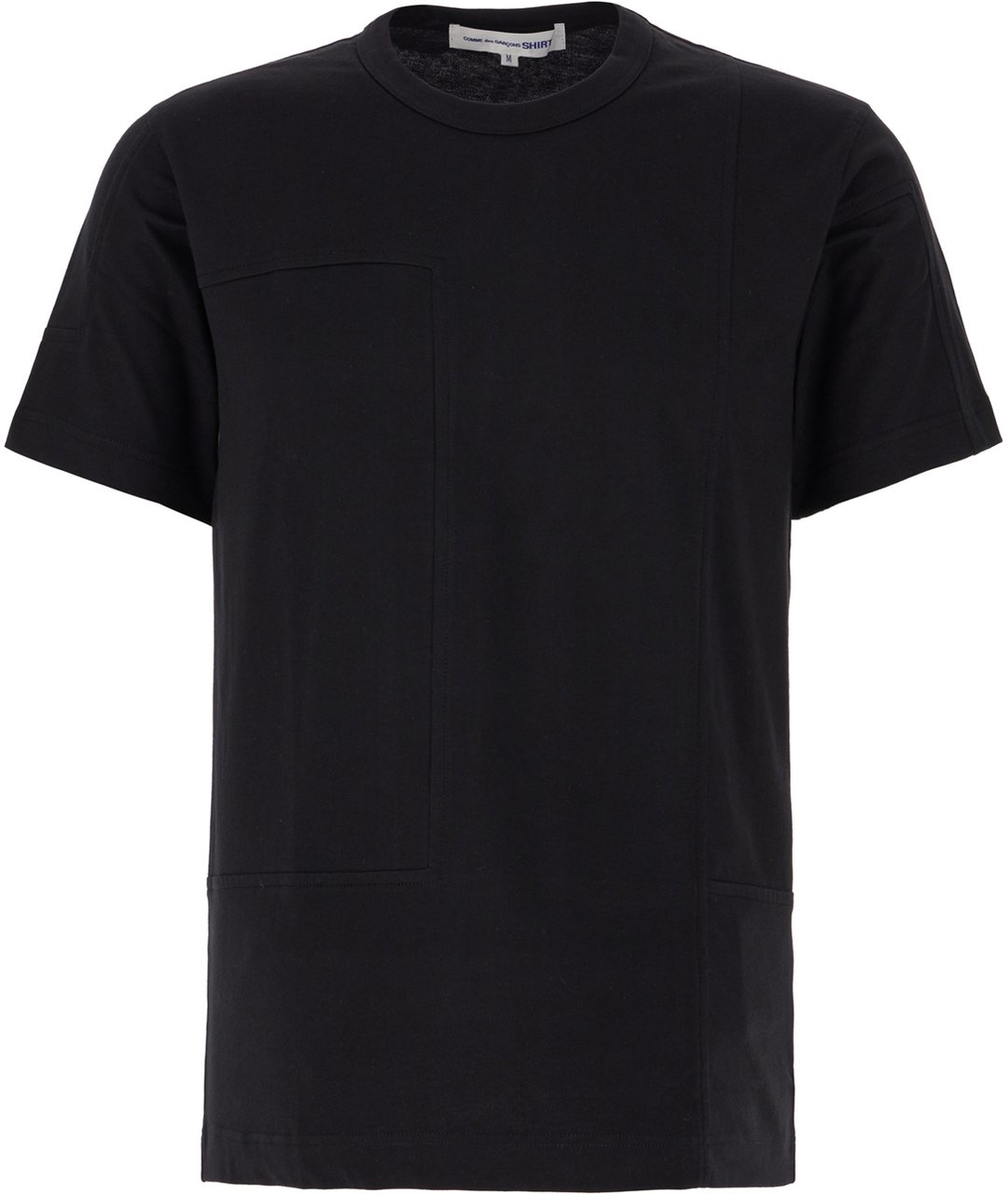 Comme des Garçons Comme des Garcons Black cotton t-shirt Zwart