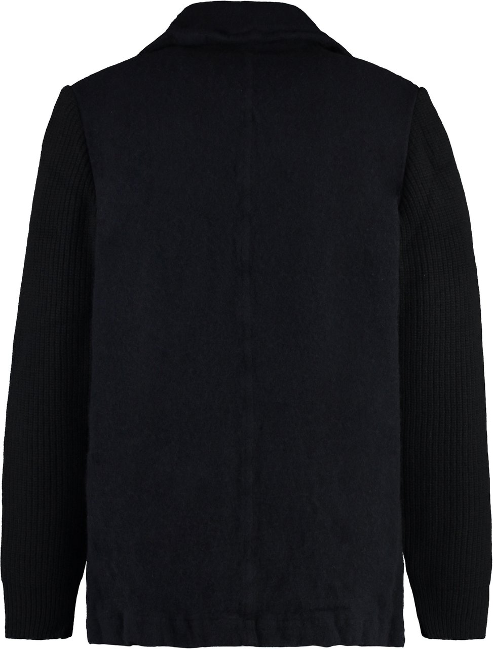 Comme des Garçons Wool blend peacoat Blauw