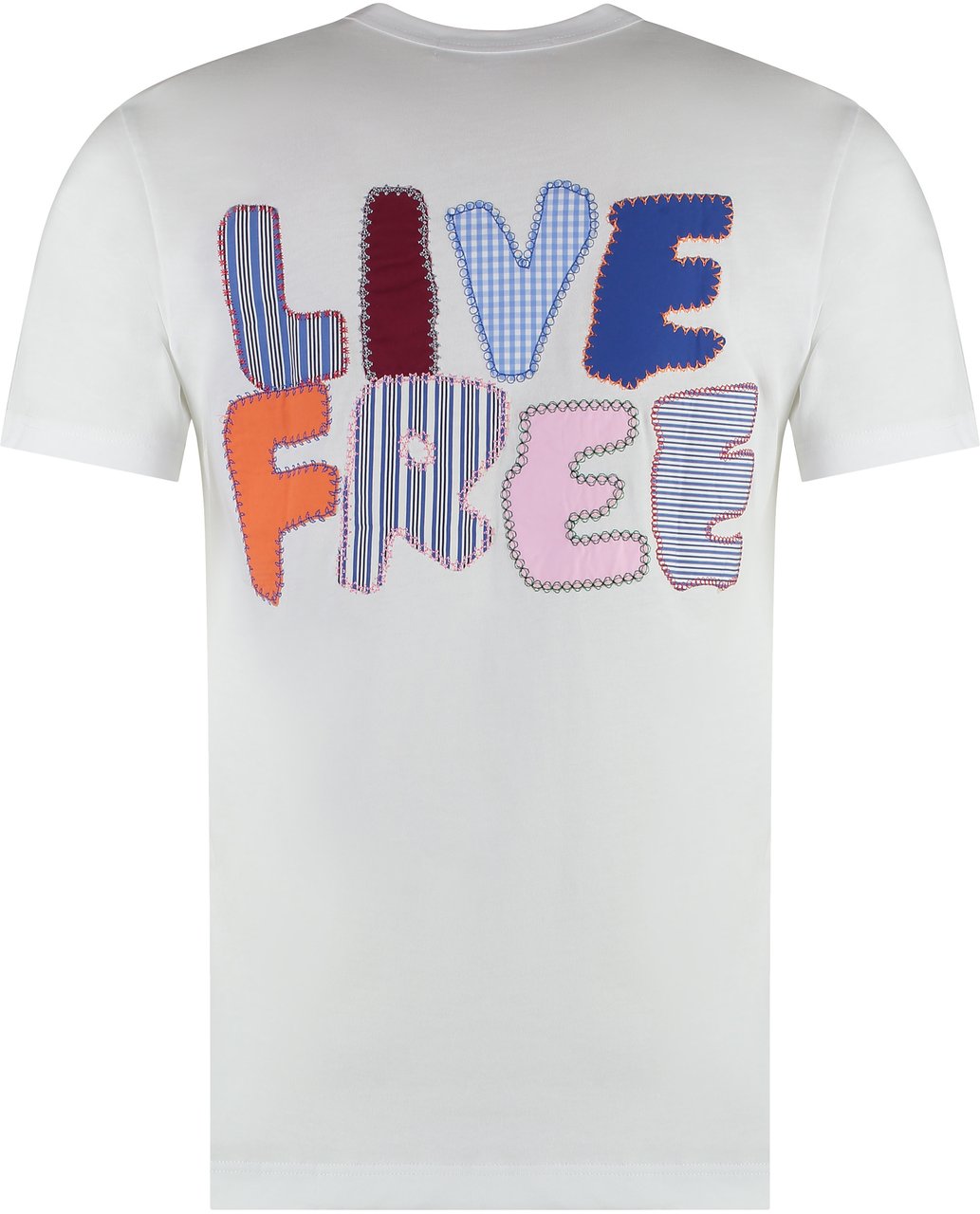 Comme des Garçons Cotton T-shirt Wit