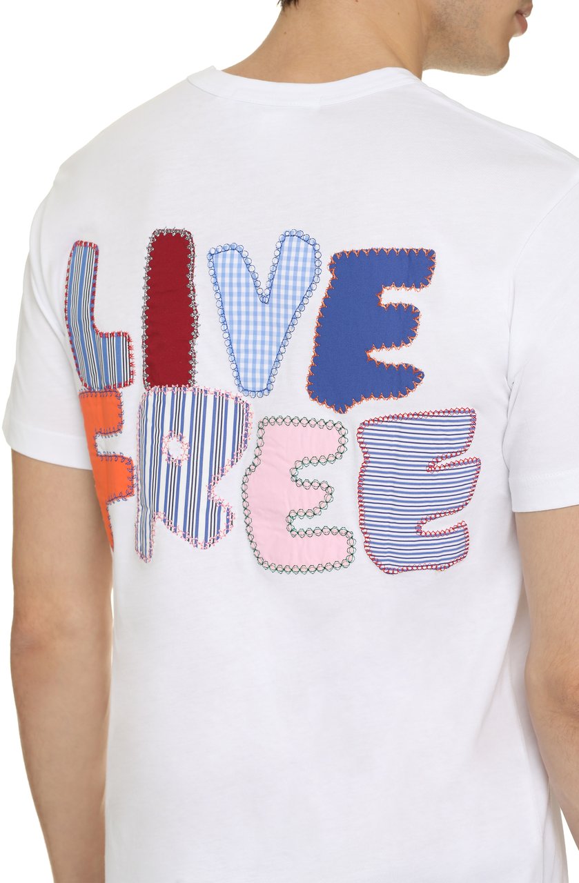 Comme des Garçons Cotton T-shirt Wit