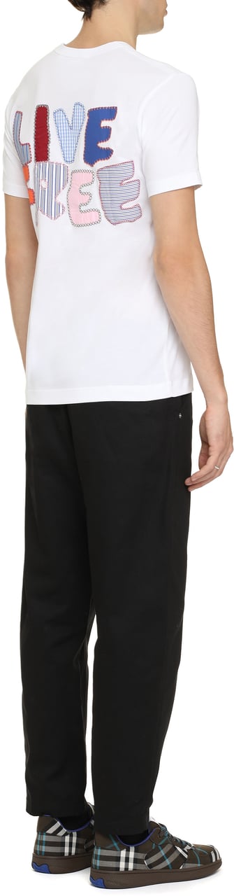 Comme des Garçons Cotton T-shirt Wit