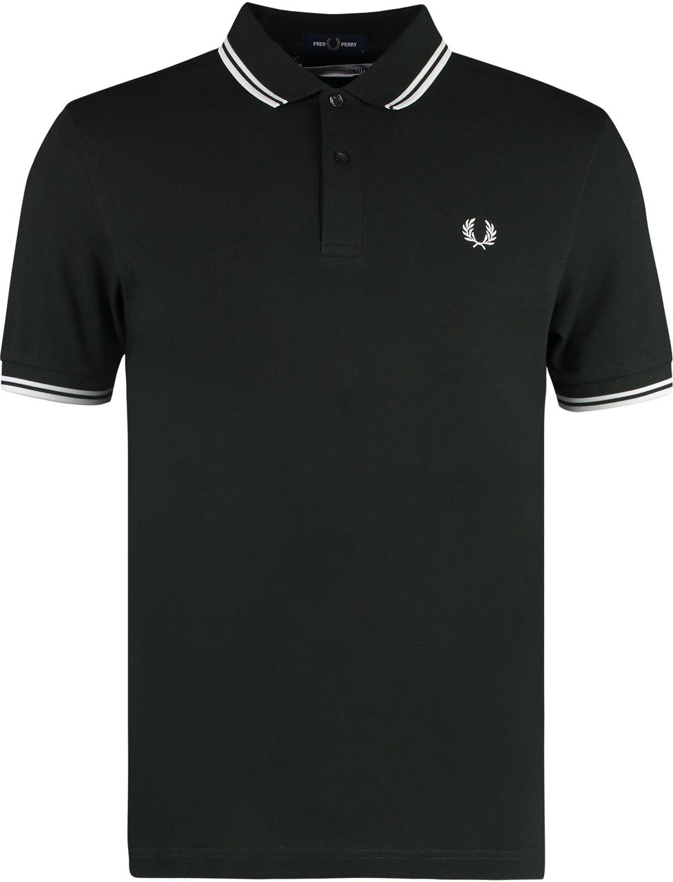 Comme des Garçons Comme Des Garçons Shirt X Fred Perry - Cotton-piqué polo shirt Groen