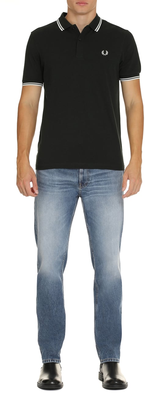 Comme des Garçons Comme Des Garçons Shirt X Fred Perry - Cotton-piqué polo shirt Groen