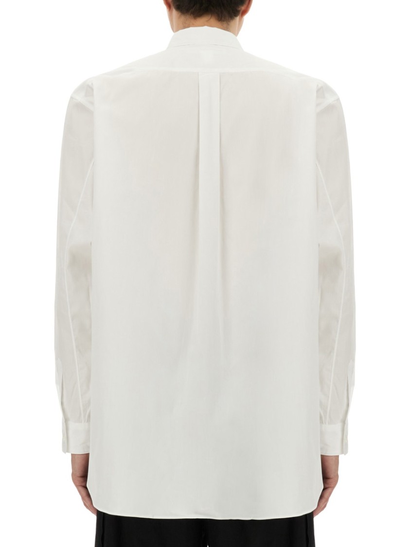 Comme des Garçons White Poplin Shirt Wit