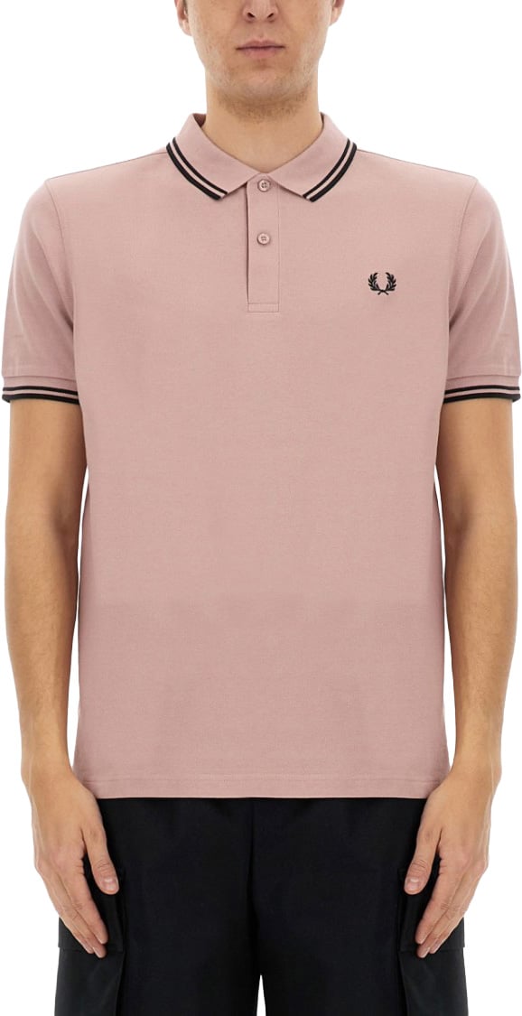 Comme des Garçons "Freedom" Polo Roze