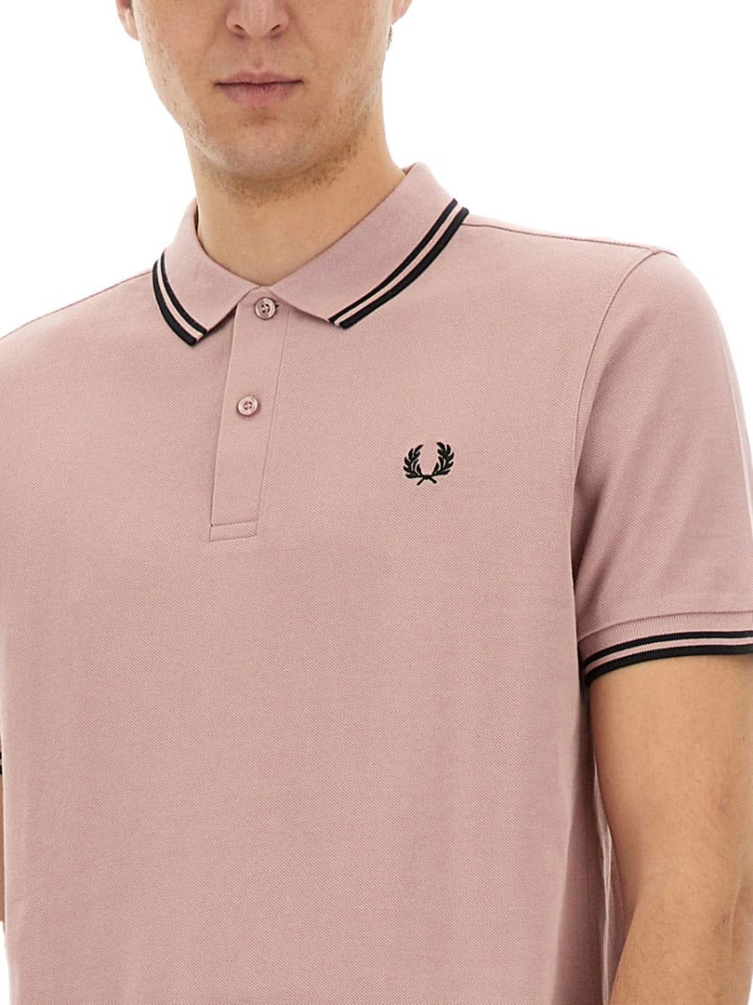 Comme des Garçons "Freedom" Polo Roze