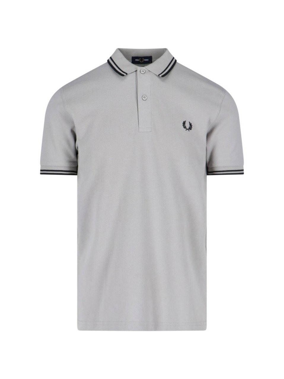 Comme des Garçons Shirt Logo Polo – Grey Grijs