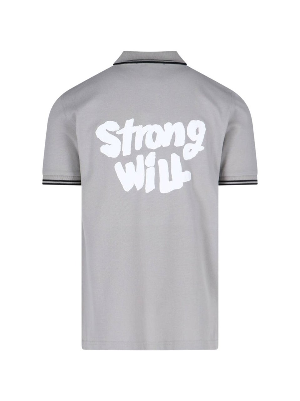 Comme des Garçons Shirt Logo Polo – Grey Grijs