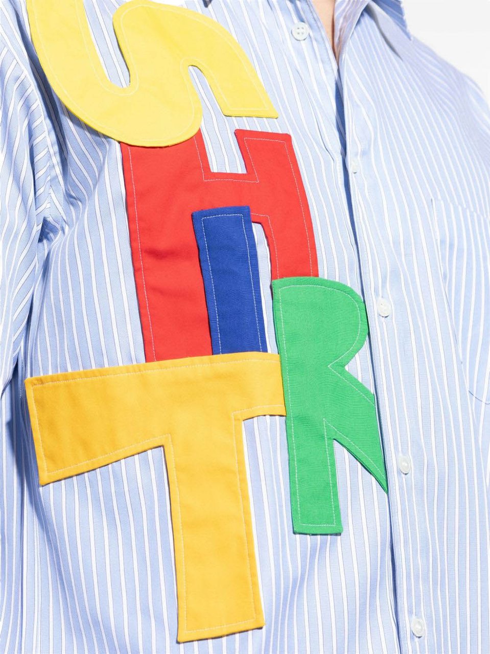 Comme des Garçons Shirts Blue Blauw