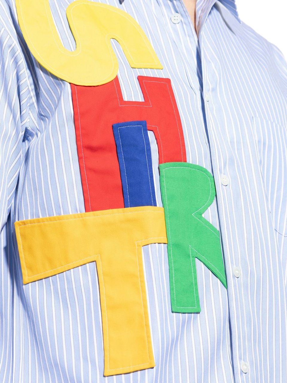 Comme des Garçons Shirts Blue Blauw