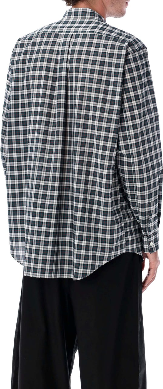 Comme des Garçons Check Shirt Grigio Grijs