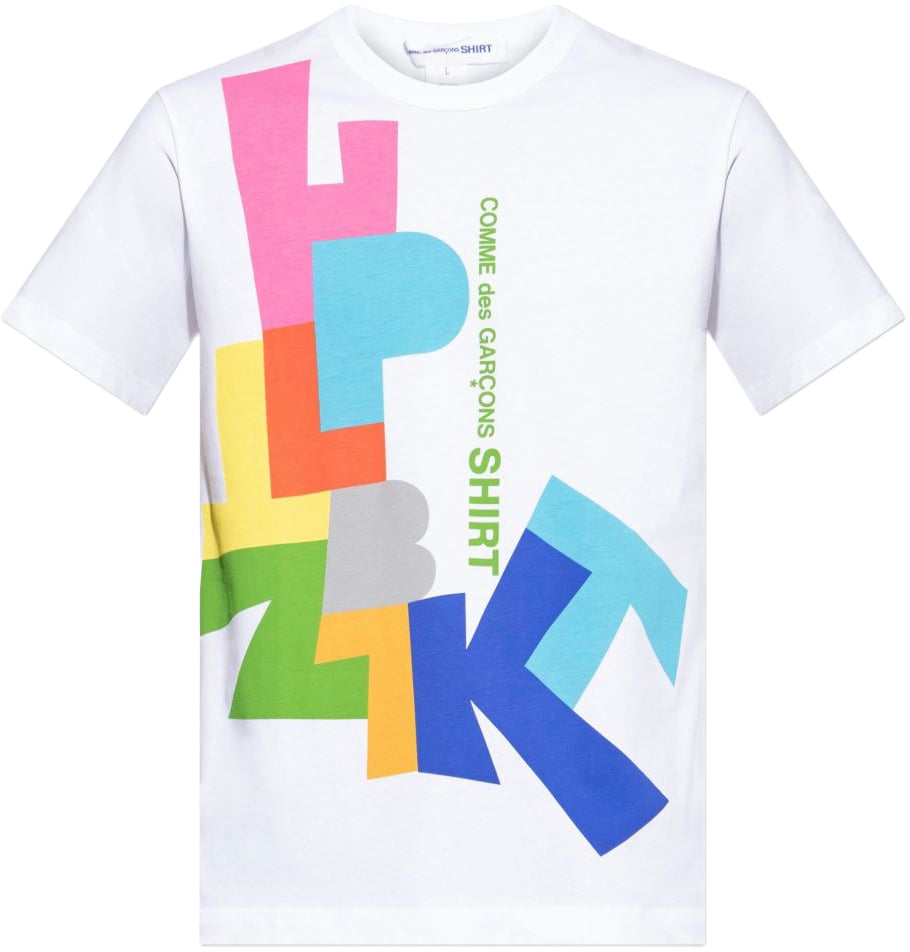 Comme des Garçons T-Shirts And Polos White Wit