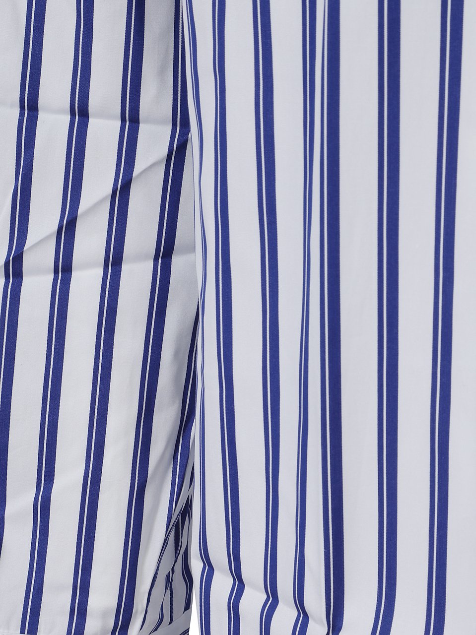 Comme des Garçons Classic Striped Button-Down Shirt Wit