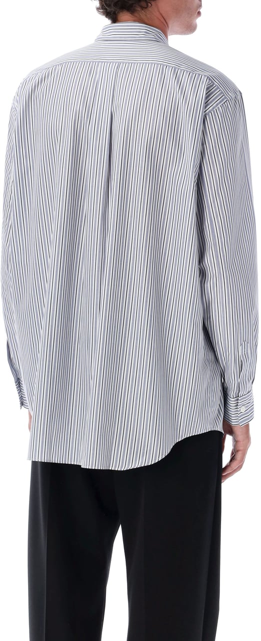 Comme des Garçons Stripes Shirt Bianco Wit