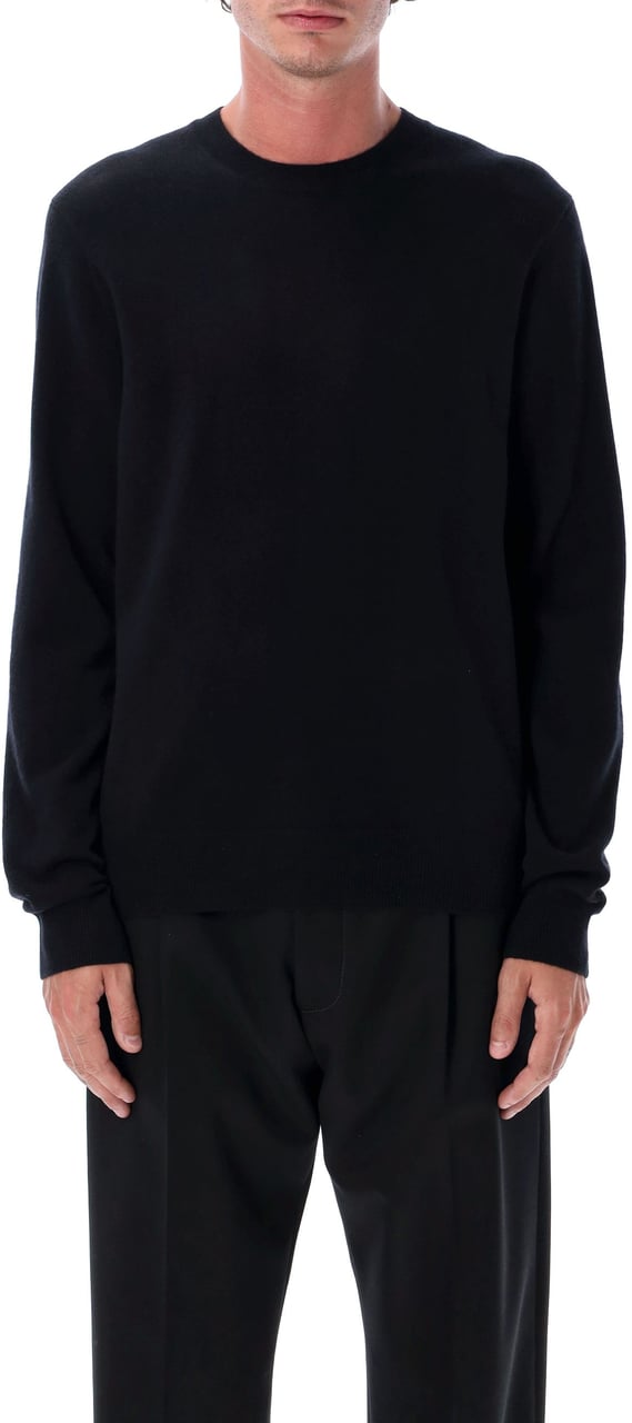 Comme des Garçons Merino Crewneck Nero Zwart