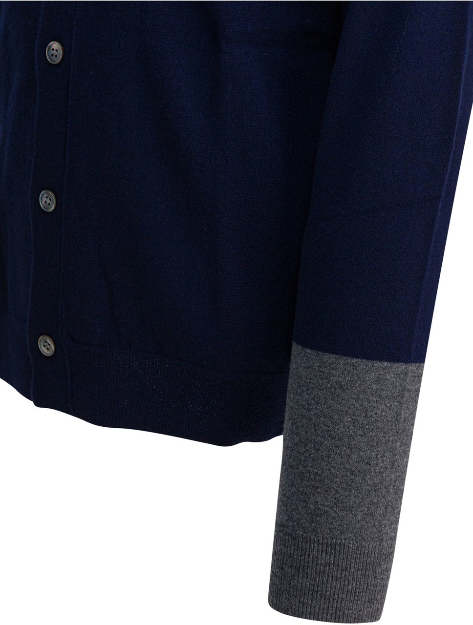 Comme des Garçons V-neck cardigan Blauw