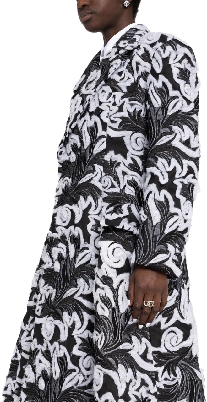 Comme des Garçons Coats Black Zwart