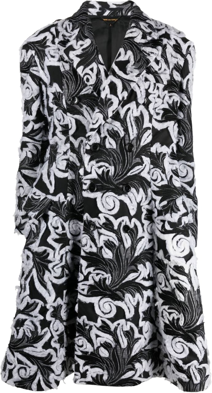 Comme des Garçons Coats Black Zwart