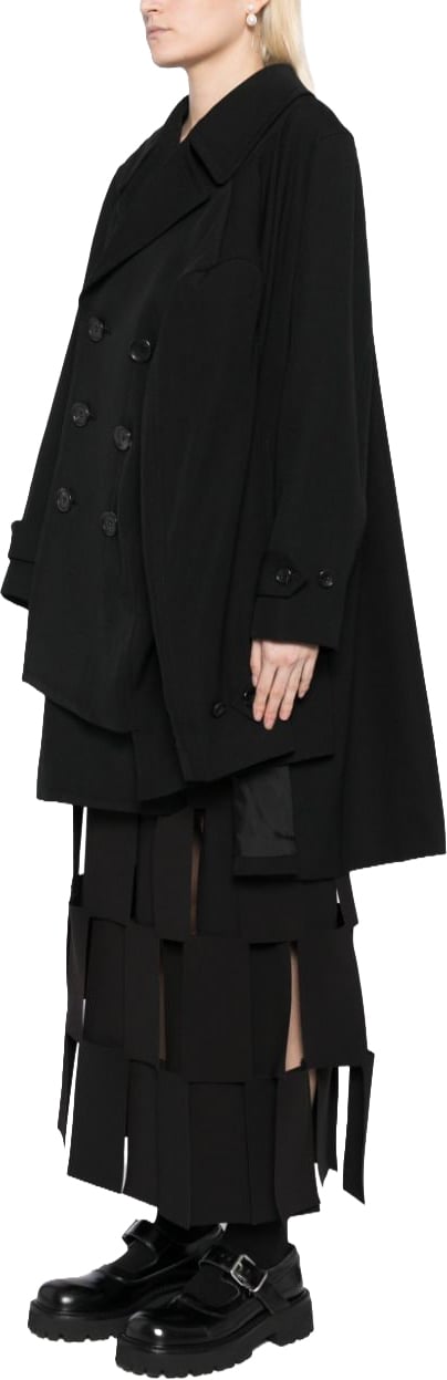 Comme des Garçons Coats Black Zwart